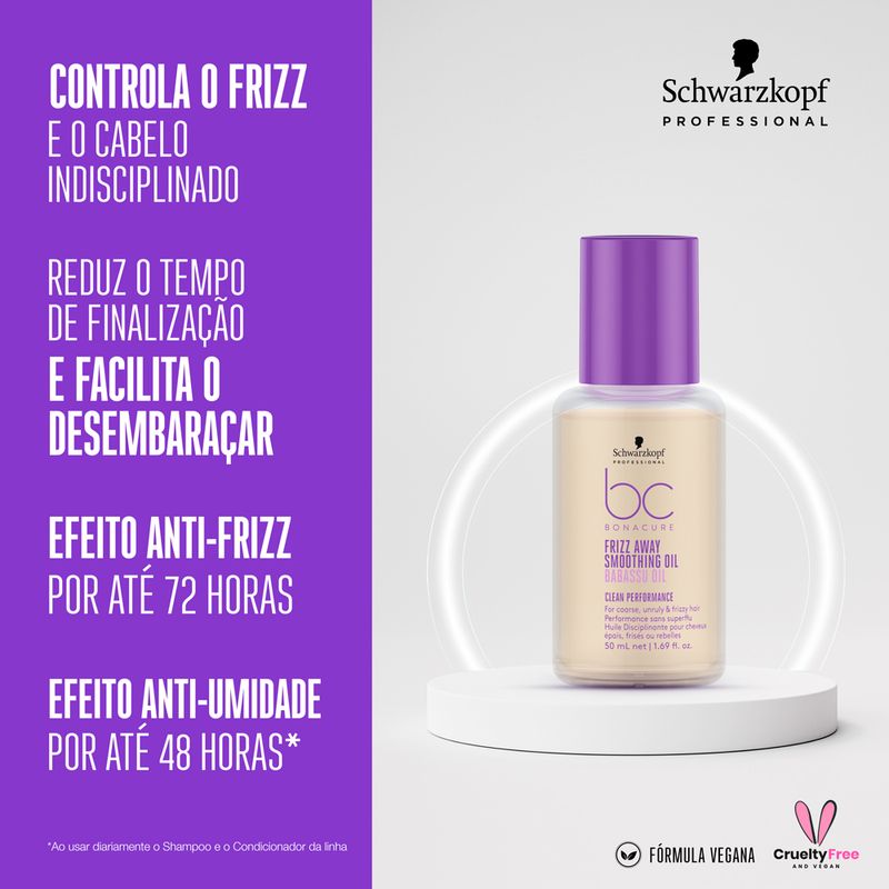 Oleo-Capilar-Schwarzkopf-Professional-Bonacure-Frizz-Away-Smoothing-50-ml