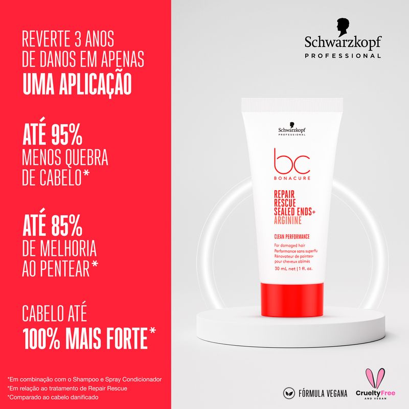Finalizador-Condicionante-Schwarzkopf-Professional-BC-Bonacure-Repair-Rescue-Sealed-Ends--30-ml