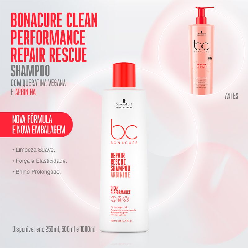 Shampoo-Schwarzkopf-Professional-BC-Bonacure-Repair-Rescue-500-ml