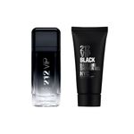 Kit-Perfume-Carolina-Herrera-212-Vip-Black-Masculino-Eau-de-Parfum-100-ml---Gel-de-Banho-100-ml