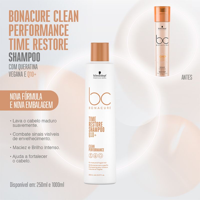 Shampoo-Schwarzkopf-Professional-BC-Bonacure-Time-Restore-250-ml