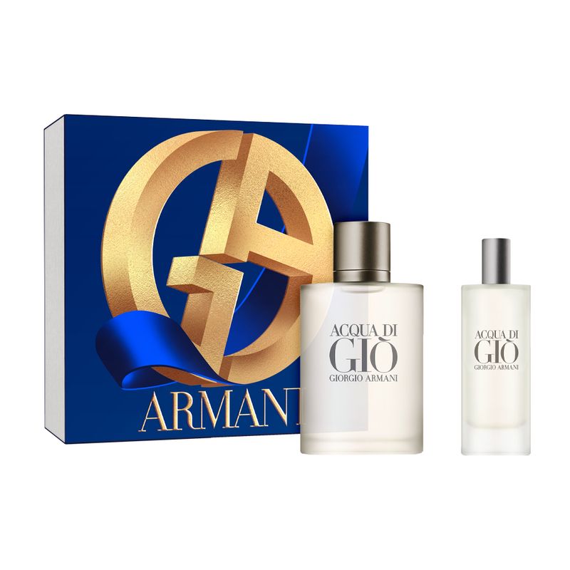 Kit-Perfume-Giorgio-Armani-Acqua-Di-Gio-Masculino-Eau-de-Toilette-50-ml---Miniatura-15-ml