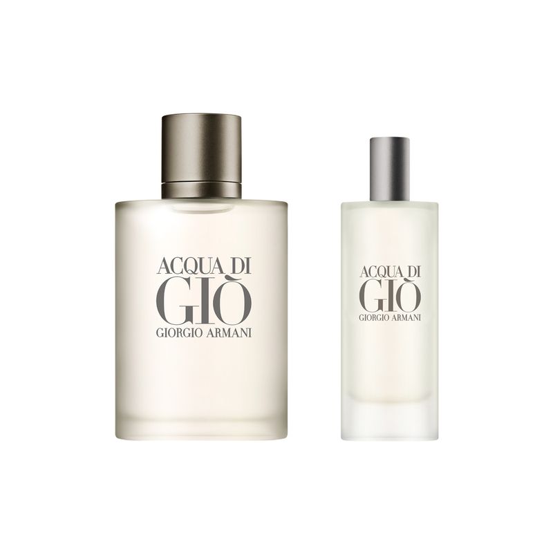 Kit-Perfume-Giorgio-Armani-Acqua-Di-Gio-Masculino-Eau-de-Toilette-50-ml---Miniatura-15-ml