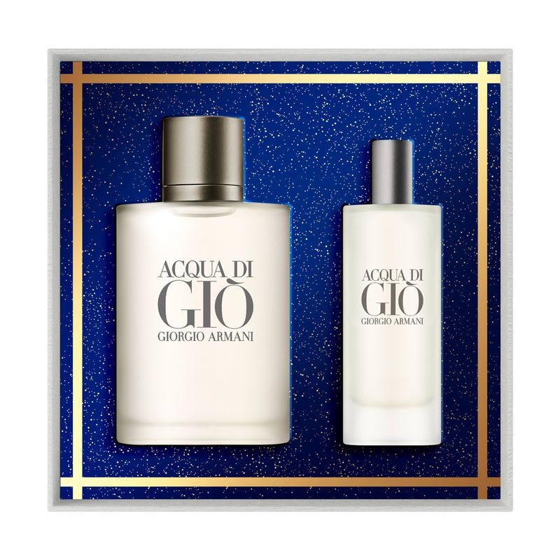Kit-Perfume-Giorgio-Armani-Acqua-Di-Gio-Masculino-Eau-de-Toilette-50-ml---Miniatura-15-ml