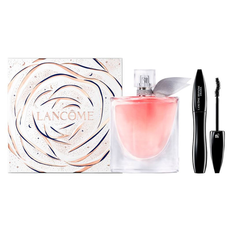 Kit-Perfume-Lancome-La-Vie-Est-Belle-Feminino-Eau-de-Parfum-50-ml---Mascara-de-Cilios-Hypnose-Drama-Preto-65-ml