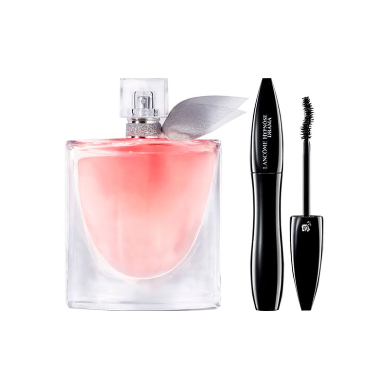 Kit-Perfume-Lancome-La-Vie-Est-Belle-Feminino-Eau-de-Parfum-50-ml---Mascara-de-Cilios-Hypnose-Drama-Preto-65-ml