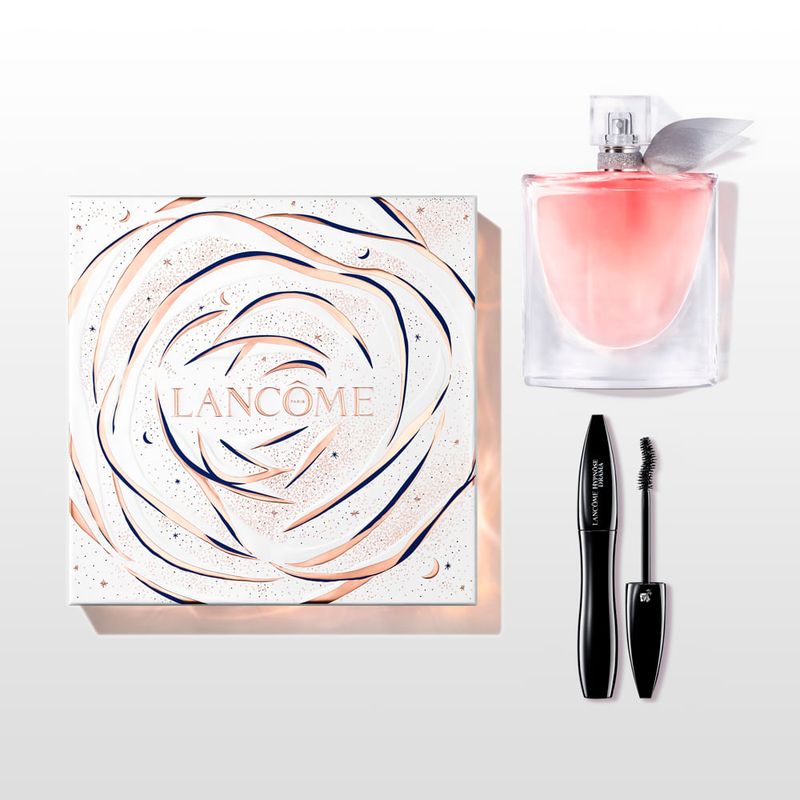 Kit-Perfume-Lancome-La-Vie-Est-Belle-Feminino-Eau-de-Parfum-50-ml---Mascara-de-Cilios-Hypnose-Drama-Preto-65-ml