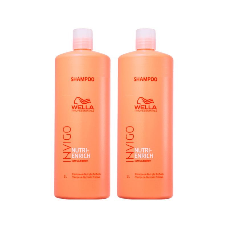 Kit-Wella-Professionals-Invigo-Nutri-Enrich-Shampoo-1000-ml---2-Unidades