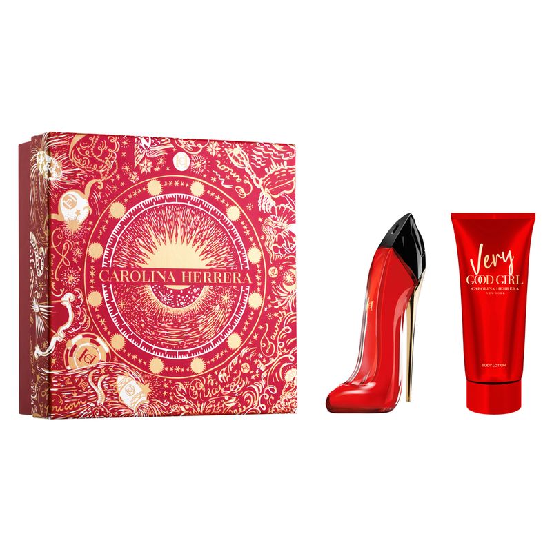 Kit-Perfume-Carolina-Herrera-Very-Good-Girl-Feminino-Eau-de-Parfum-50-ml---Creme-Corporal-100-ml