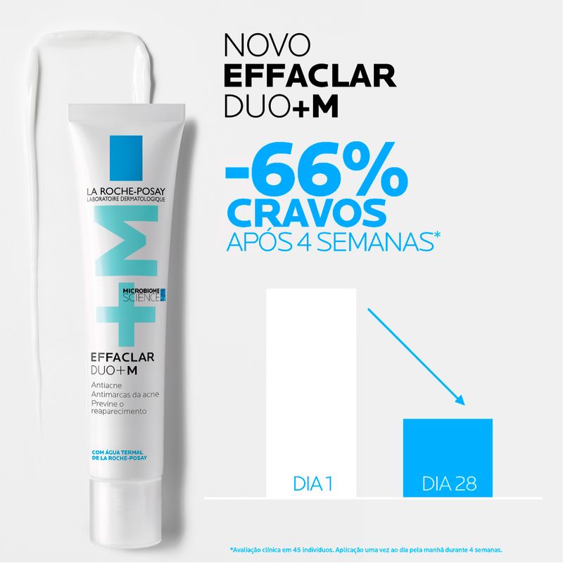 Gel-Creme-Facial-Anti-Acne-La-Roche-Posay-Effaclar-Duo--40-ml