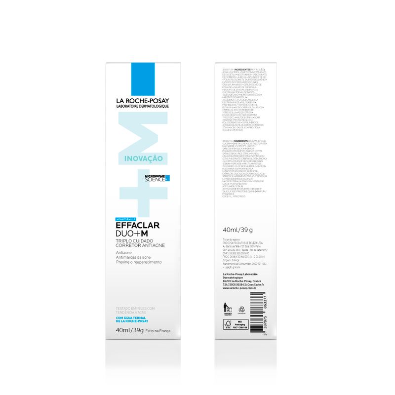 Gel-Creme-Facial-Anti-Acne-La-Roche-Posay-Effaclar-Duo--40-ml