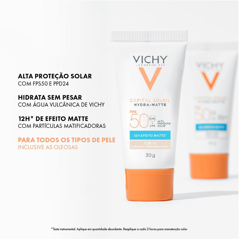 Protetor-Solar-Facial-Vichy-Capital-Soleil-Hydra-Matte-FPS-50-Cor-1.0-30-g