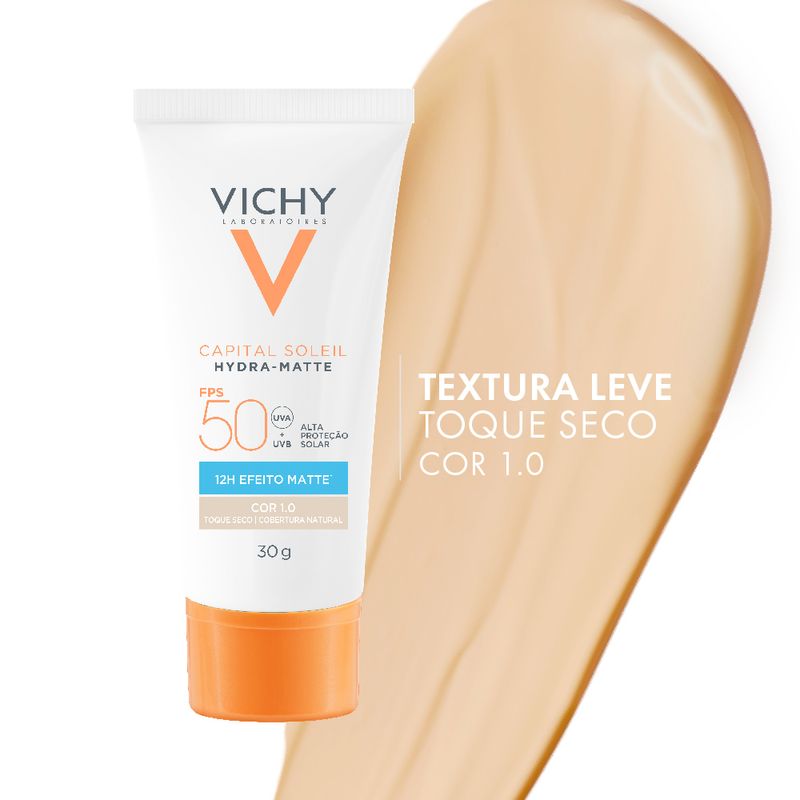 Protetor-Solar-Facial-Vichy-Capital-Soleil-Hydra-Matte-FPS-50-Cor-1.0-30-g