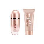 Kit-Perfume-Carolina-Herrera-212-Vip-Rose-Feminino-Eau-de-Parfum-80-ml---Locao-Corporal-100-ml
