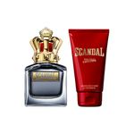 Kit-Perfume-Jean-Paul-Gaultier-Scandal-Masculino-Eau-de-Toilette-50-ml---Gel-de-Banho-75-ml
