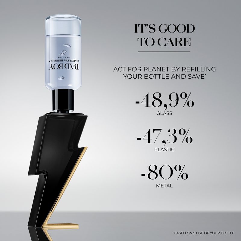 Perfume-Carolina-Herrera-Bad-Boy-Masculino-Eau-de-Toilette-Refil-150-ml