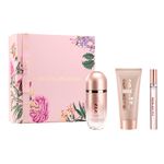 Kit-Perfume-Carolina-Herrera-212-Vip-Rose-Feminino-Eau-de-Parfum-80-ml---Locao-Corporal-100-ml---Miniatura-10-ml