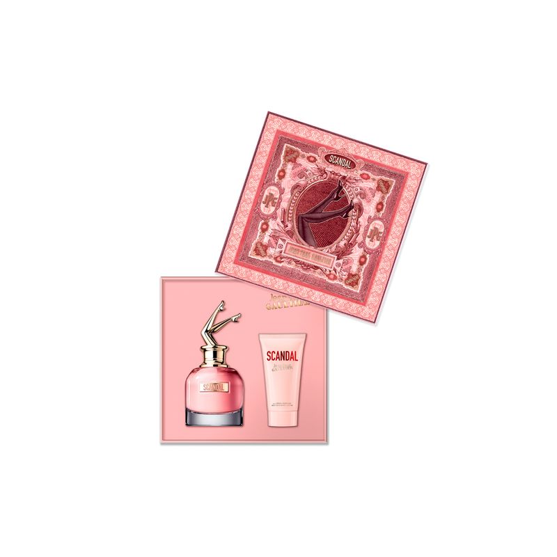 Kit-Perfume-Jean-Paul-Gaultier-Scandal-Feminino-Eau-de-Parfum-50-ml---Locao-Corporal-75-ml