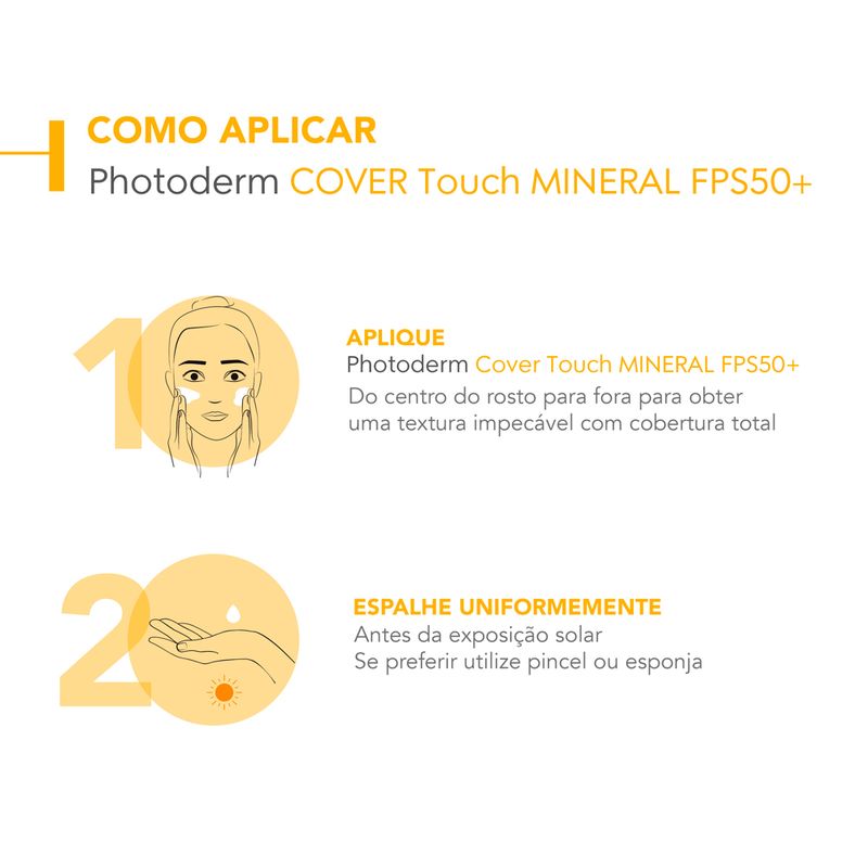 Protetor-Solar-Facial-Bioderma-Photoderm-Cover-Touch-FPS-50--Dourado-40-g