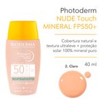 Protetor-Solar-Facial-Matte-FPS-50--Bioderma-Photoderm-Nude-Touch-Claro-40-ml