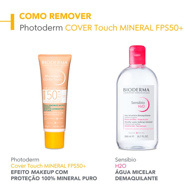Protetor-Solar-Facial-Bioderma-Photoderm-Cover-Touch-FPS-50--Claro-40-g