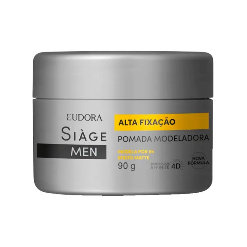 Pomada-Modeladora-Eudora-Siage-Men-Efeito-Matte-90-g