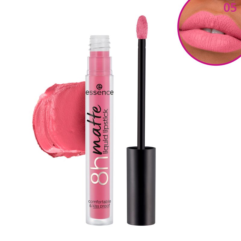 Batom-Liquido-Matte-Essence-8h-Matte-05-Pink-Blush-25ml