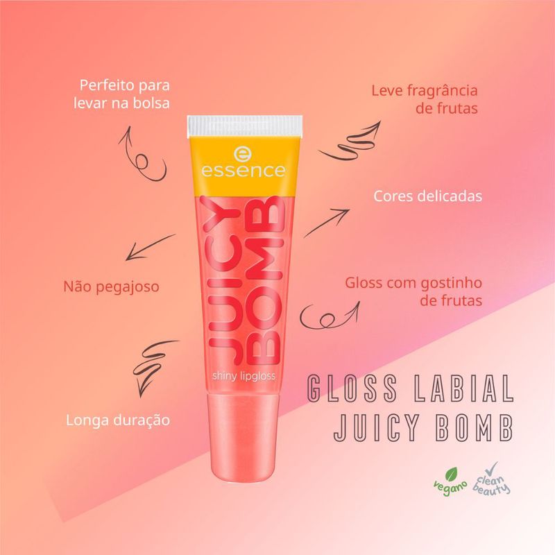 Gloss-Labial-Liquido-Cintilante-Essence-Juicy-Bomb-103-Proud-Papaya-10-ml