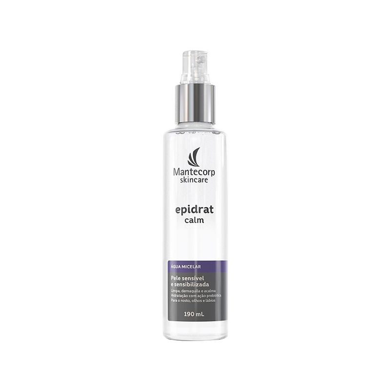 Kit-Facial-Mantecorp-Epidrat-Calm---Gel-de-Limpeza-150g--hidratante-Restaurador-120-Ml---Agua-Micelar-de-Limpeza-190-Ml