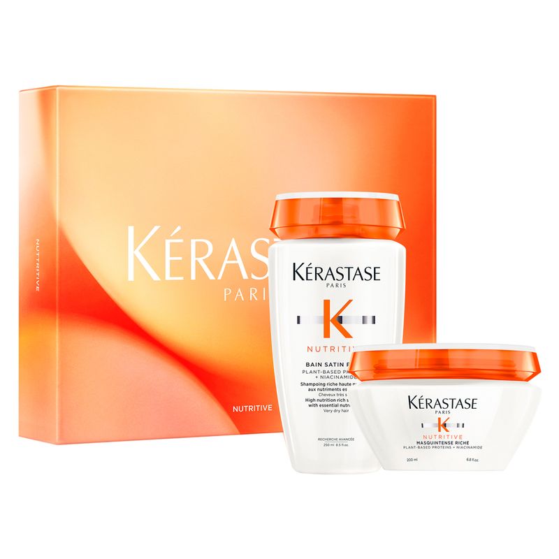 Kit-Kerastase-Nutritive-Shampoo-Bain-Satin-Riche-250ml---Mascara-Masquintense-Riche-200ml