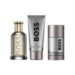 Kit-Hugo-Boss-Bottled-Fragances-Edp-Perfume-Masculino-100ml---Desodorante-75ml---Gel-de-Banho-100ml
