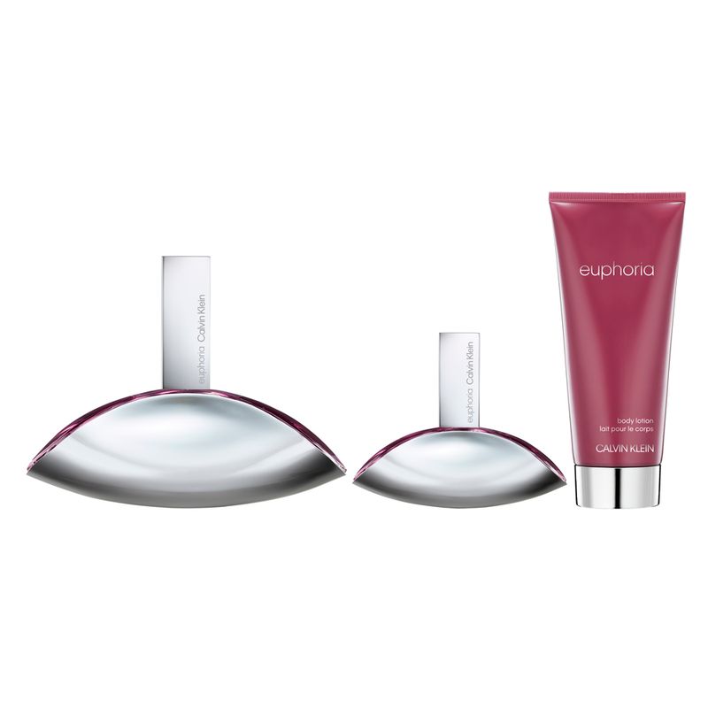 Kit-Calvin-Klein-Euphoria-Edp-Perfume-Feminino-100ml---Perfume-30ml---Locao-100ml