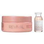 Kit-Brae-Revival---Mascara-de-Reconstrucao-200g---Ampola-de-Reconstrucao-13ml