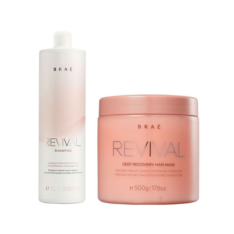 Kit-Brae-Revival---Shampoo-1000ml---Mascara-de-Reconstrucao-500g