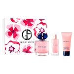 Kit-Perfume-Giorgio-Armani-My-Way-Eau-de-Parfum-Feminino-90ml---Miniatura-15ml---Locao-50ml
