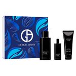 Kit-Perfume-Giorgio-Armani-Code-Eau-de-Toilette-Masculino-125ml---Miniatura-15ml---Gel-De-Banho-75ml