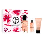 Kit-Perfume-Giorgio-Armani-Si-Intense-Eau-de-Parfum-Feminino-100-ml---Miniatura-15-ml---Locao-50-ml