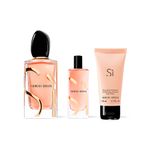 Kit-Perfume-Giorgio-Armani-Si-Intense-Eau-de-Parfum-Feminino-100-ml---Miniatura-15-ml---Locao-50-ml