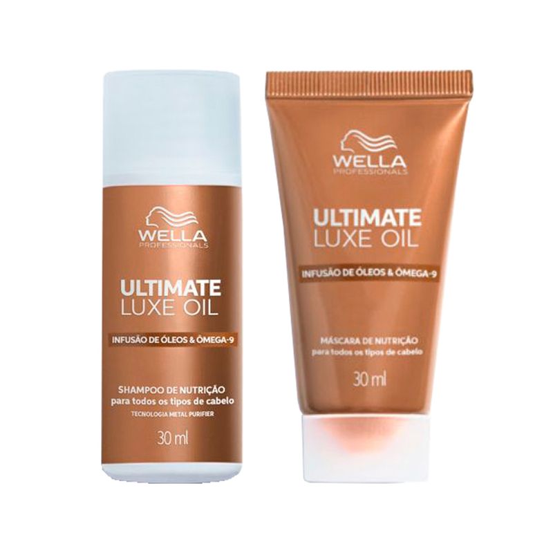 Kit-Wella-Professionals-Ultimate-Luxe-Oil-–-Shampoo-50ml---Mascara-de-Nutricao-30ml