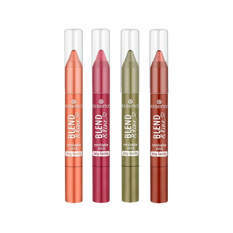 Kit-Essence-Sombras-Em-Bastao-Blend---Line---4-Produtos