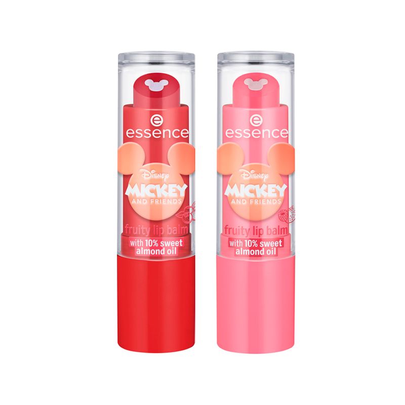 Kit-Essence-Back-To-The-Roots-Mickey-Lip---Balm-Hidratante-02-Red-Berries-Vibes--3-g---Lip-Balm-Hidratante-01-Oh-Cranberry--3-g