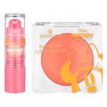 Kit-Essence-Back-To-The-Roots-Mickey---Blush-Cremoso-01-Never-Grow-Up-8-g---Lip-Balm-Hidratante-01-Oh-Cranberry--3-g