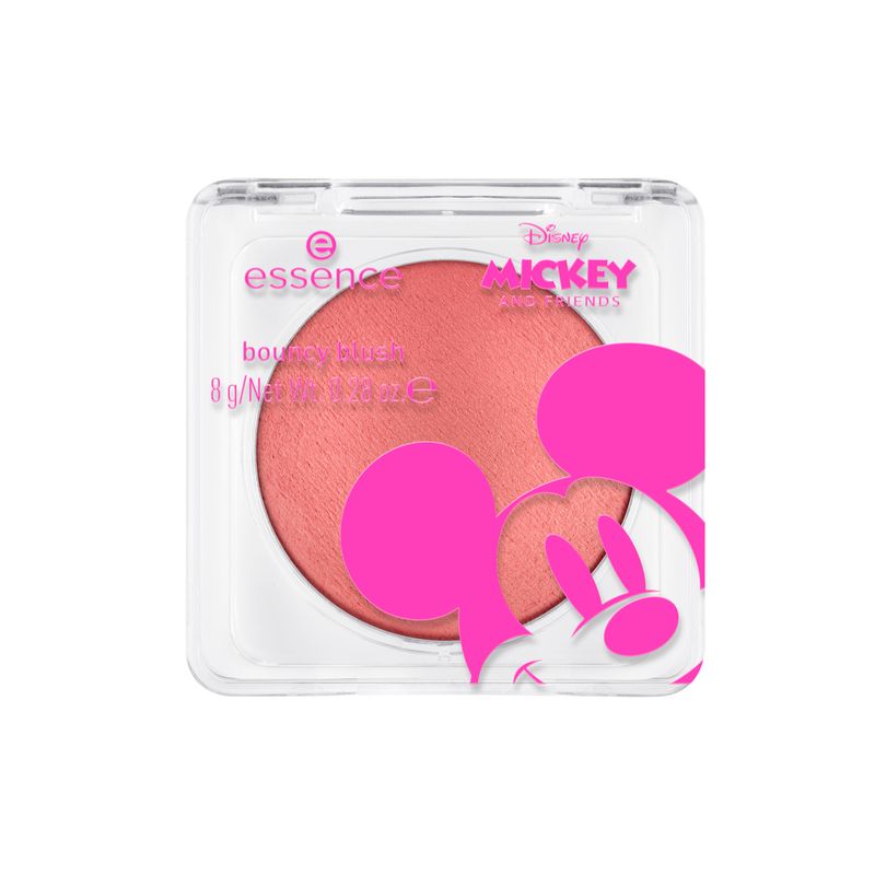 Kit-Essence-Back-To-The-Roots-Mickey---Blush-Cremoso-02-Another-Perfect-Day-8-g---Pincel-Para-Blush-Rosa