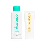 Kit-Facial-Creamy---Watery-Lotion-Protetor-Solar-Fps60-50-ml---Acido-Salicilico-90-ml