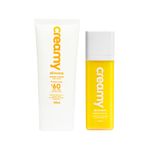 Kit-Facial-Creamy---Watery-Lotion-Protetor-Solar-Fps60-50-ml---Serum-Facial-Acido-Latico-30-ml