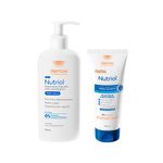 Kit-Darrow-Nutriol-Para-Peles-Secas---Sabonete-Liquido-Corporal-Hidratante-240-ml---Locao-Hidratante-Corporal-Com-Perfume-200-ml
