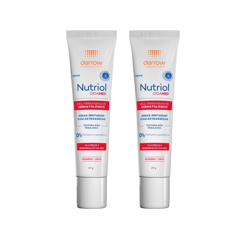 Kit-Darrow-Nutriol-Cicamed-Para-Areas-Irritadas-E-Extrasecas---2-Cremes-Multirreparador-Facial-20-g