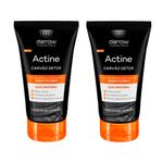 Kit-Darrow-Actine-Carvao-Detox-–-2-Gel-De-Limpeza-Esfoliante-100-g