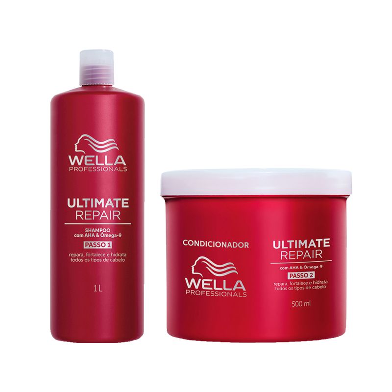 Kit-Wella-Professionals-Ultimate-Repair---Shampoo-1000ml---Condicionador-500ml