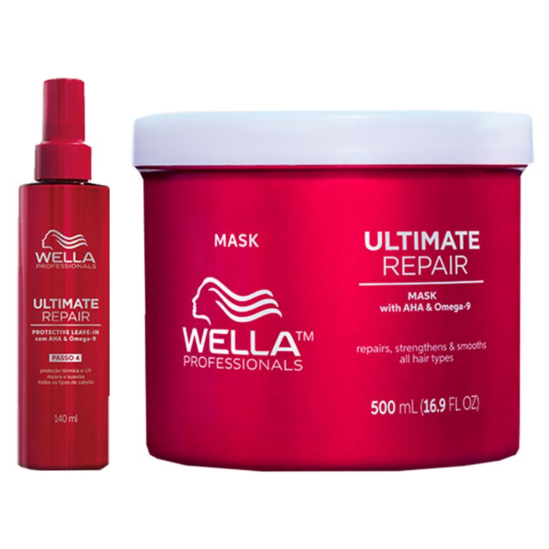 Kit-Wella-Professionals-Ultimate-Repair---Mascara-500ml---Leave-In-140ml